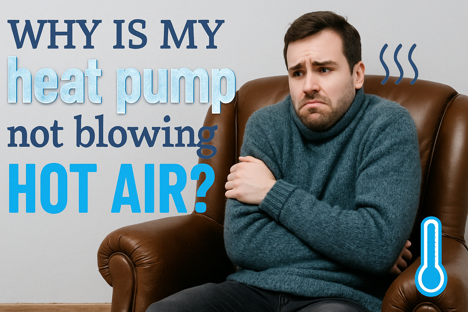 ¿Por qué mi bomba de calor no sopla aire caliente? Jpu