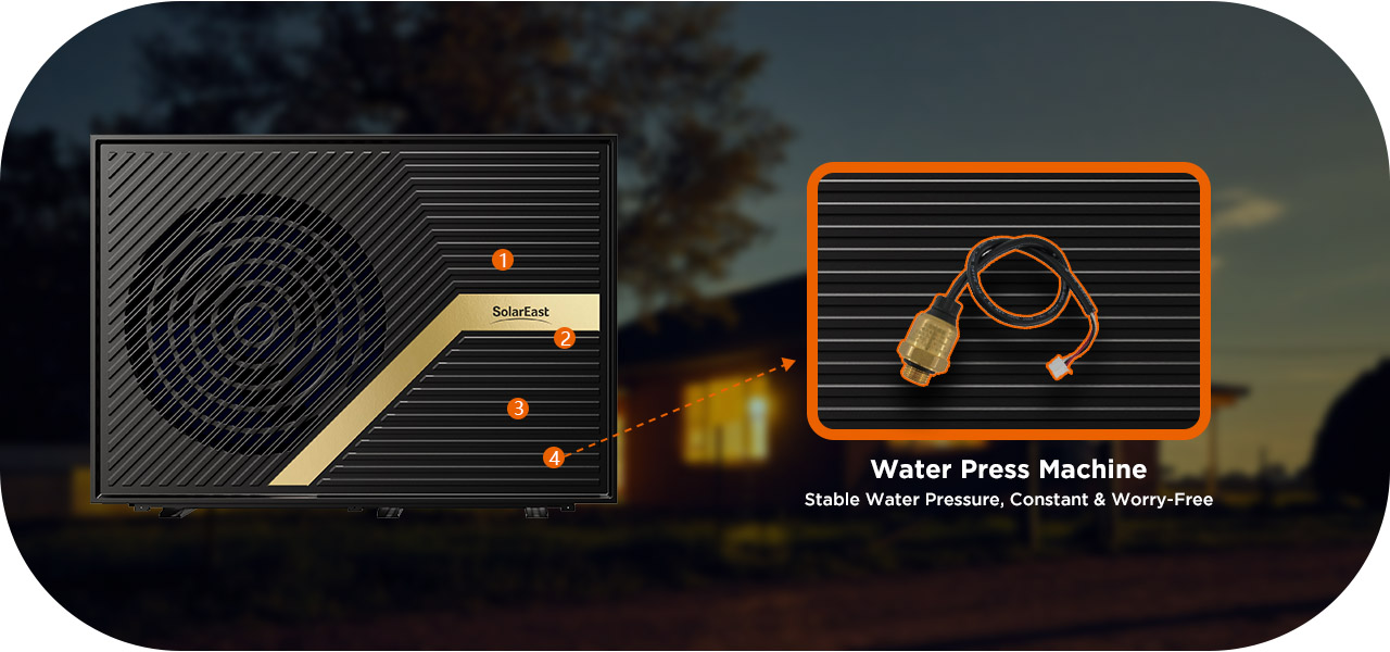 máquina de prensa de agua