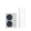 Bomba de calor de agua caliente doméstica de 4-18kW R410A con control inteligente-Serie RS