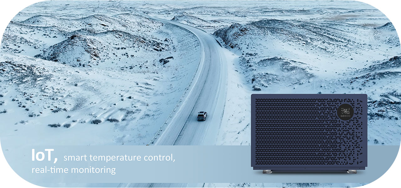 Funci&oacute;n IoT de bomba de calor para piscinas